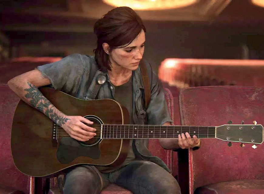 Između dionica igre, u mirnom kazalištu možete svirati gitaru. Igrači već pokušavaju „skinuti“ sve popularne rock balade, a YouTube je prepun fantastičnih snimki