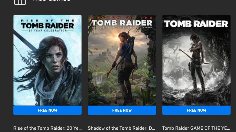 Tomb Raider reboot trilogija je besplatna na Epic Storeu