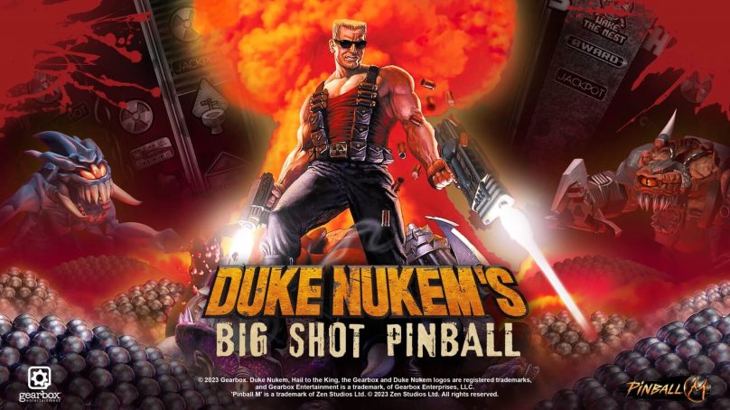 Duke Nukem tabla dolazi u Pinball M fliper za PC i konzole