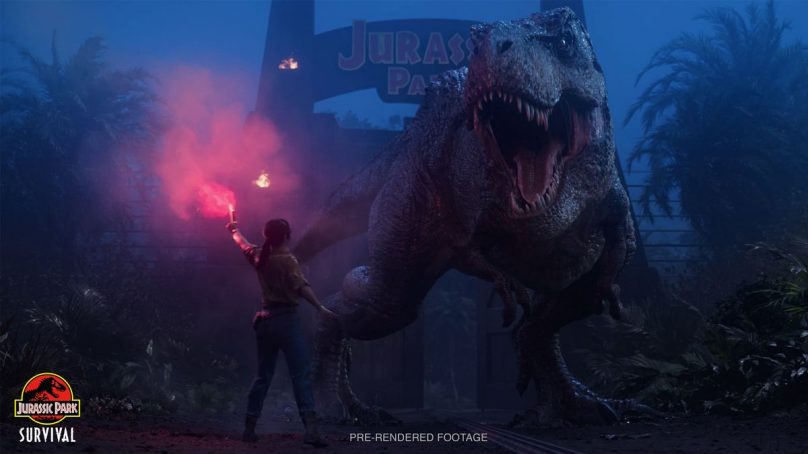 Bježite od dinosaura u igri iz prvog lica Jurassic Park: Survival