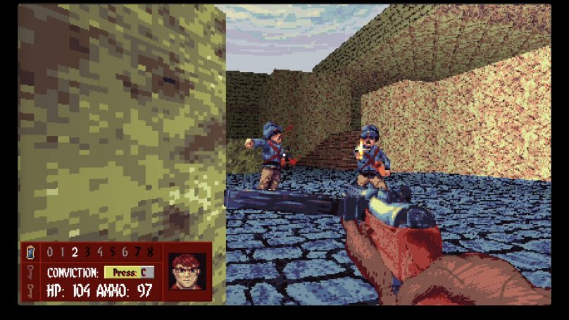 Only Lead Can Stop Them retro FPS je dostupan na Steamu