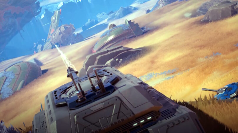 Predstavljena besplatna futuristička tenkovska pucačina Tyr