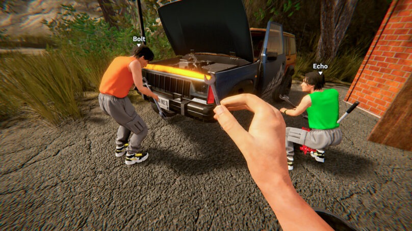 Složite si auto u dobrom društvu u igri My Summer Project Together